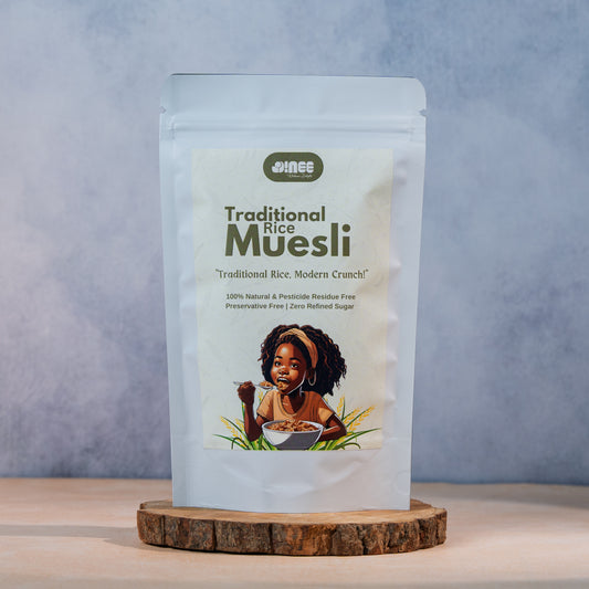 Sprouted Traditional Rice Muesli - Tradition In Every Spoon - Wholesome Mix Of Indigenous Native Rice