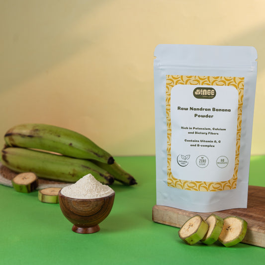 Raw Nendran Banana Powder - Supports Weight Gain - For 6 Months to 60 Years