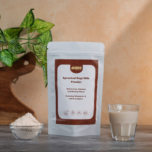 Sprouted Ragi Milk Powder - 100% Naturally Processed