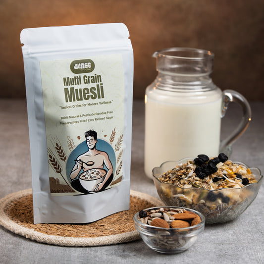 Sprouted Multi Grain Muesli - The Energy Bowl - Guilt Free Breakfast